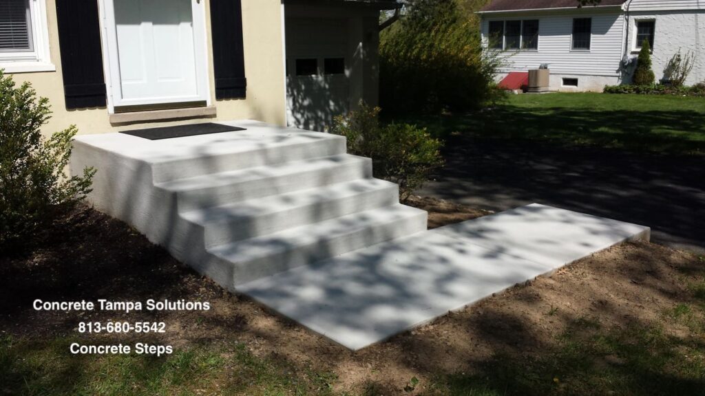 concrete steps tampa